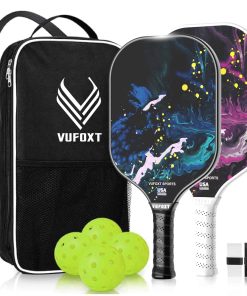 Juego de 2 paletas de pickleball, aprobadas por la USAPA,