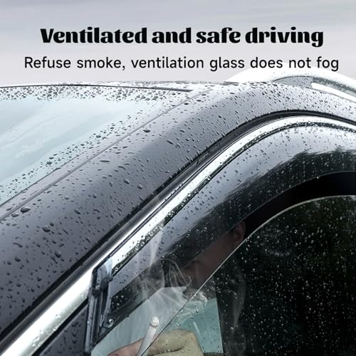 Viseras de ventana MDZZOVO para 1999-2016 Ford F250 F350 - Imagen 5
