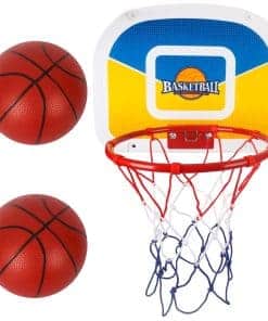 Aro de Baloncesto para Cama Elástica con 2 Mini Balones