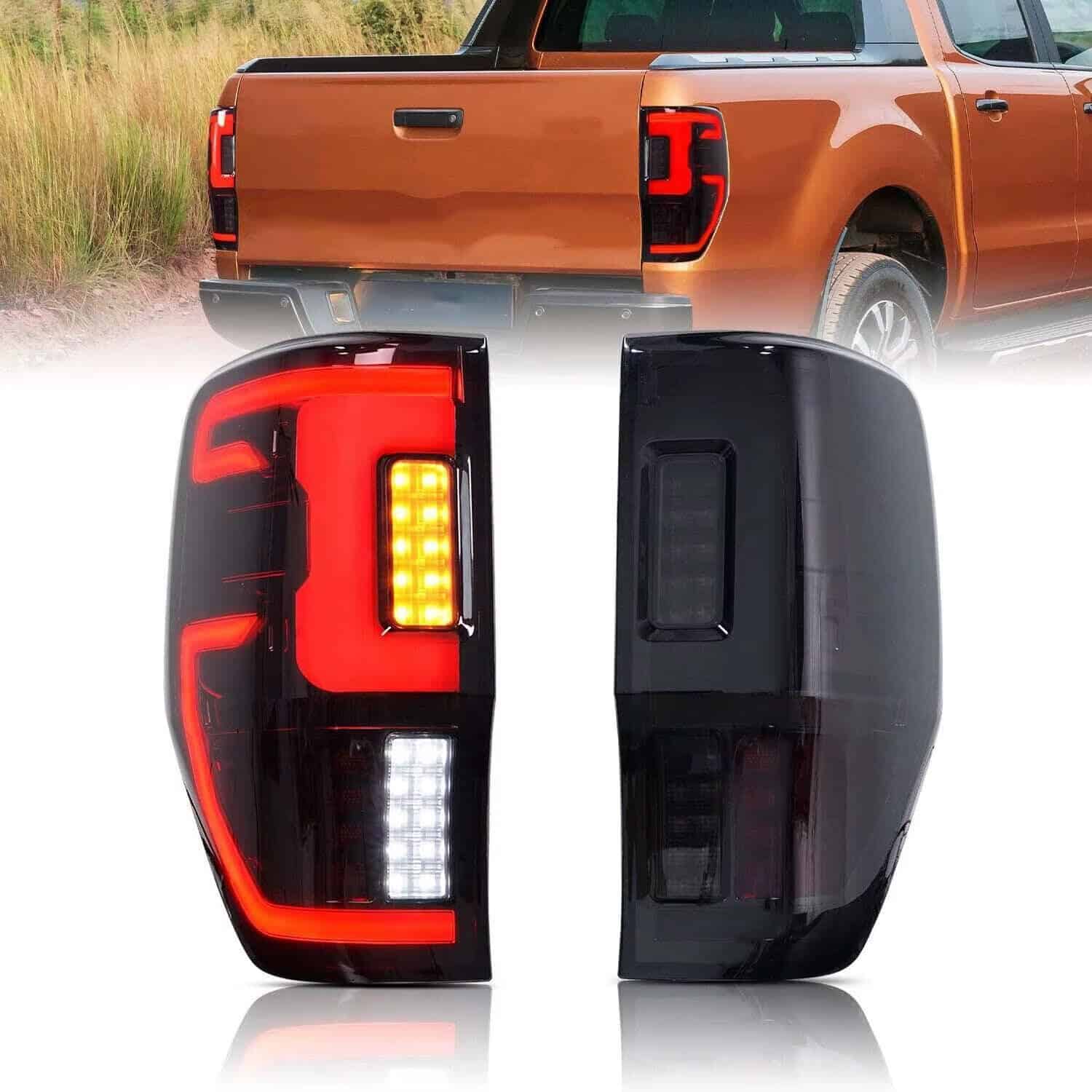 Luces traseras para Ford Ranger 2012-2021 Lámpara trasera