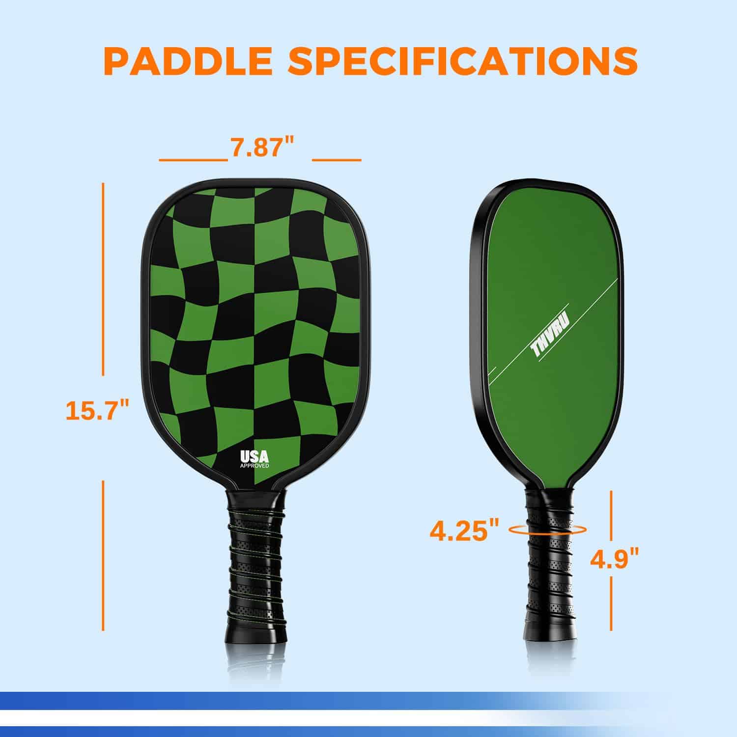 Paletas de Pickleball THVRUE, Set de 2/4 Raquetas de - Imagen 6