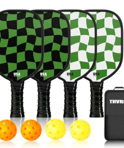 Paletas de Pickleball THVRUE, Set de 2/4 Raquetas de