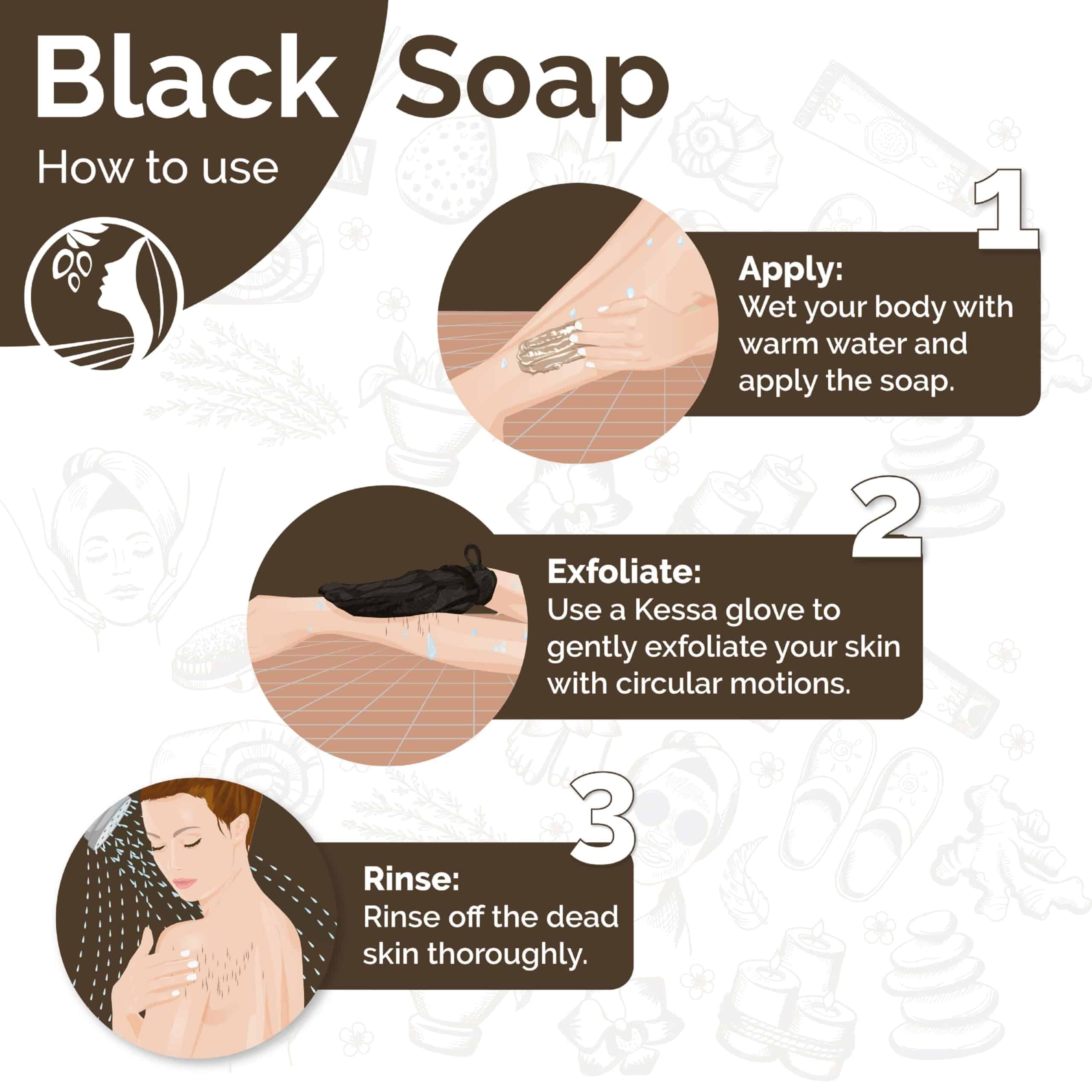 Jabón Negro de Fatima's Garden con Aker Fassi - Limpiador - Imagen 6