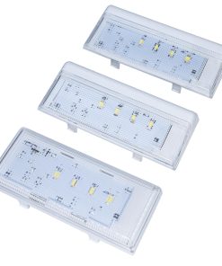 2Pcs Luz LED Actualizada W10515057 & 1Pcs W10515058 para