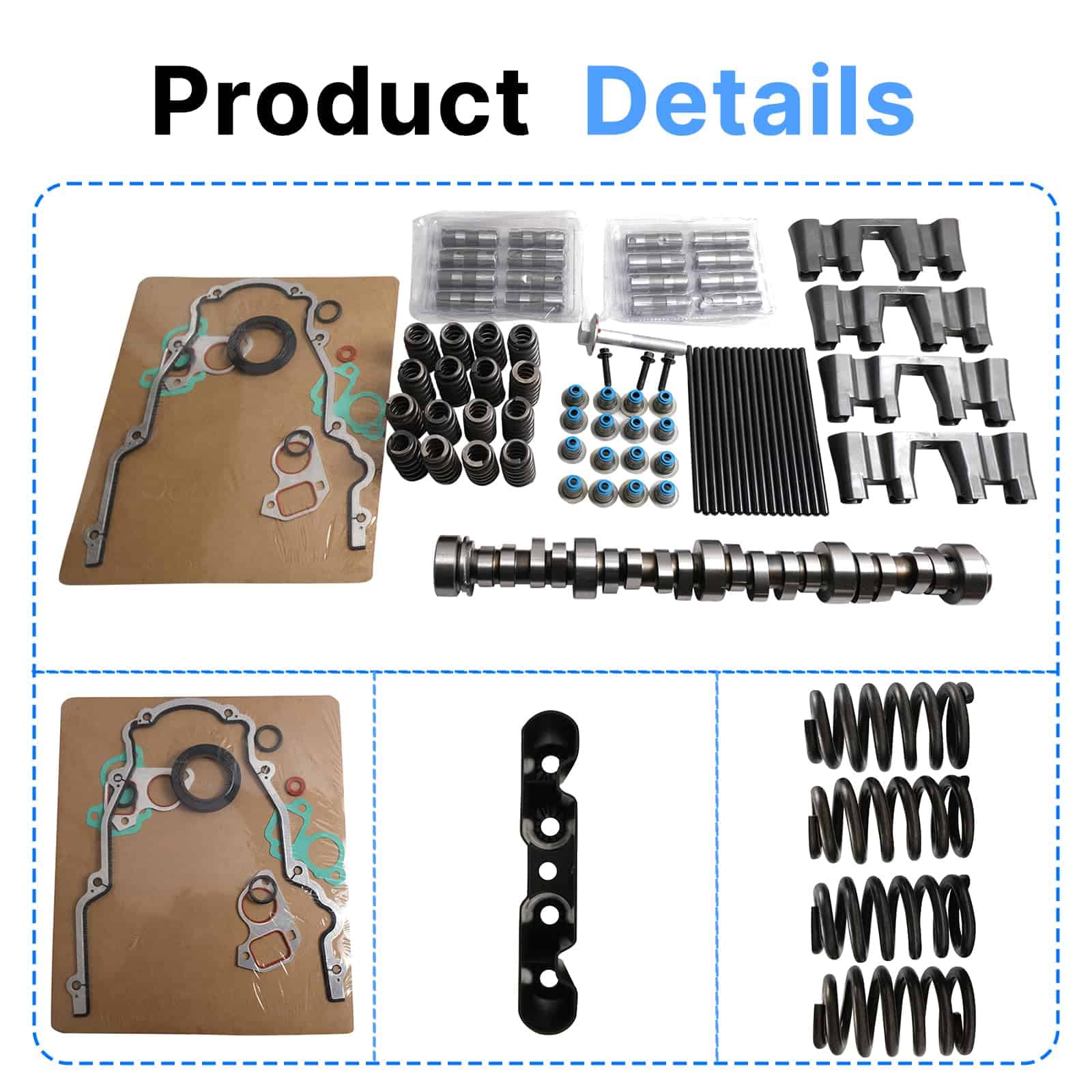 Kit de Levas y Taqués & Muelles & Juntas de Tapa de - Imagen 8