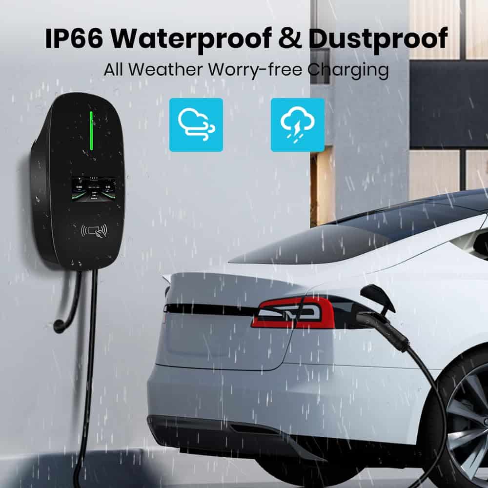 Cargador AWESAFE Nivel 2 para Tesla, Cargador Móvil de 48 - Imagen 5