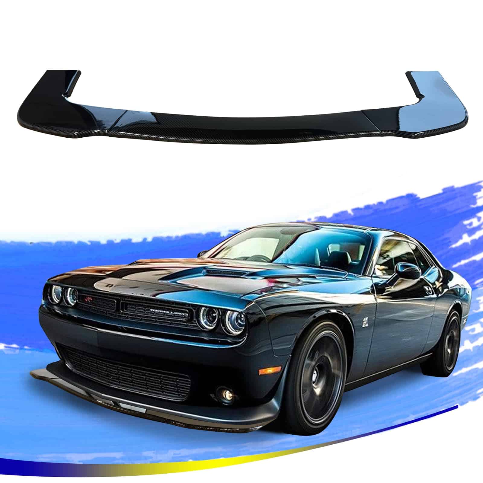 Labio delantero Fit para 2008-2017 Challenger SXT SRT