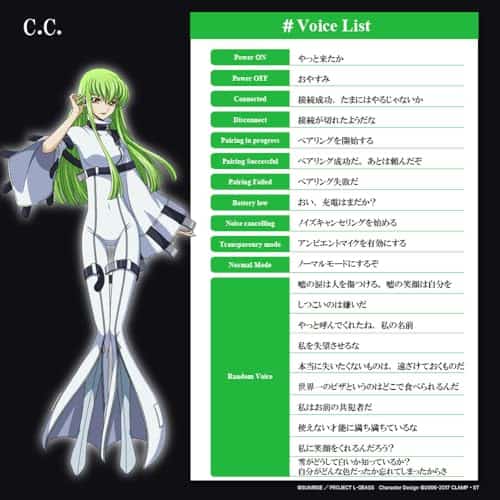 AVIOT Auriculares inalámbricos "Code Geass: Lelouch of The - Imagen 7