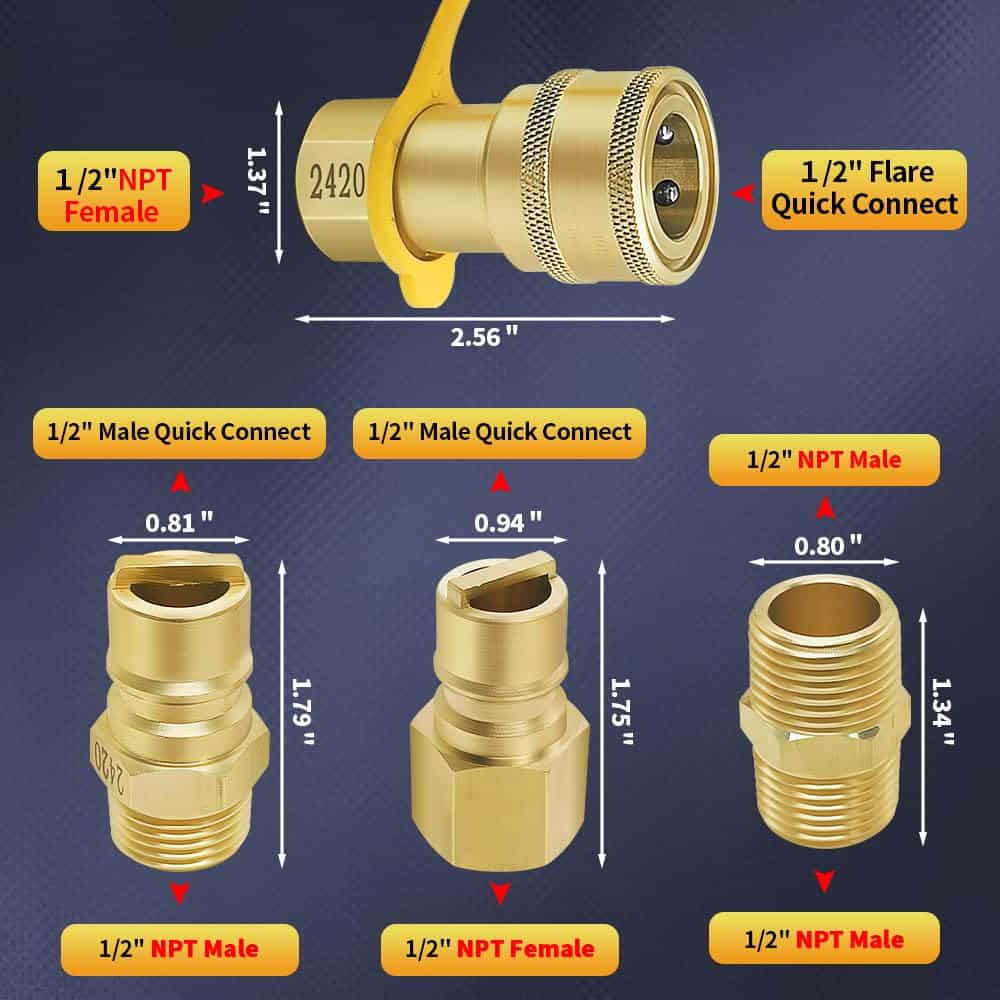 Conexiones Rápidas de Gas Natural Langina, Kit de Conexión - Imagen 3