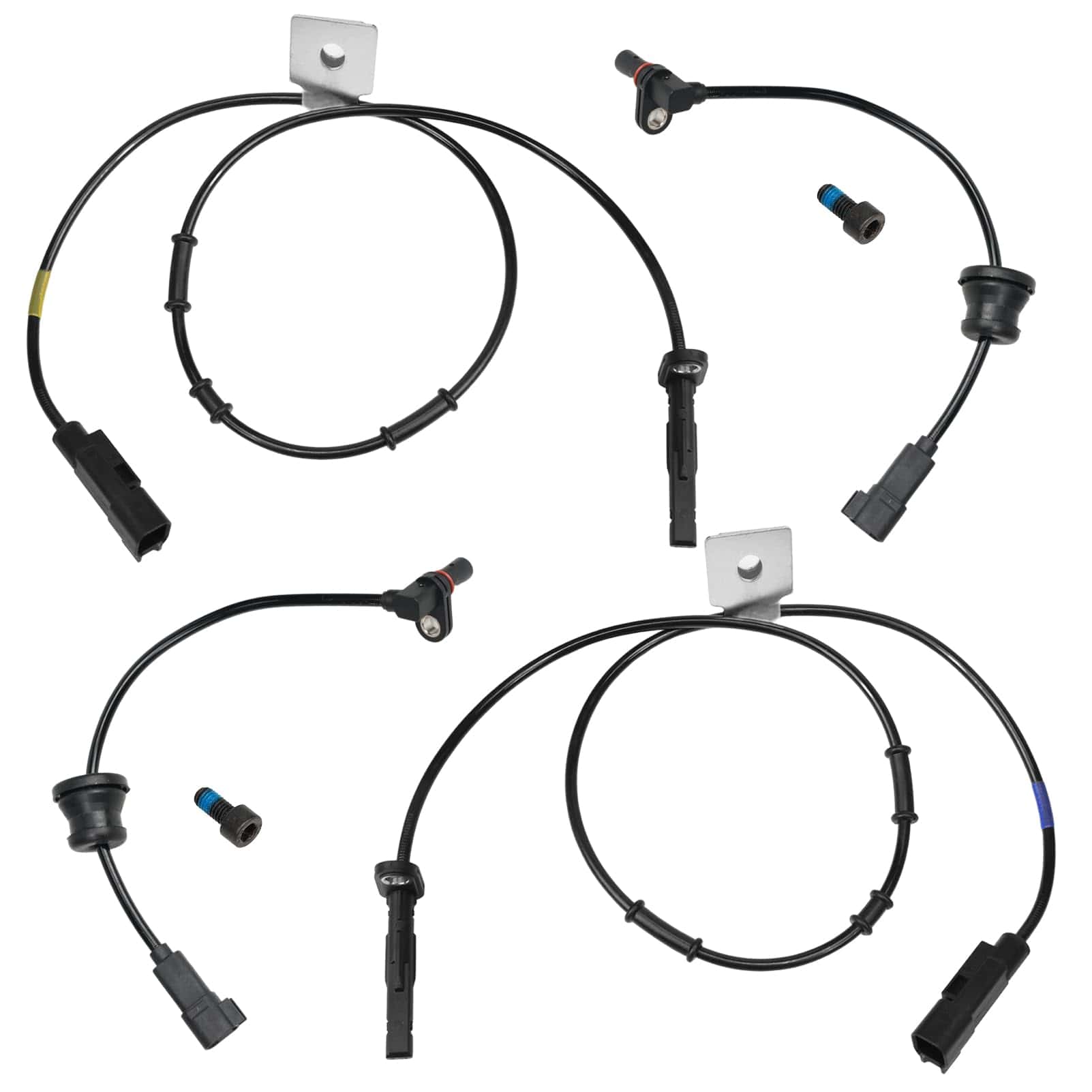 Fraylis 4PCS Sensor de Velocidad de la Rueda ABS para - Imagen 8