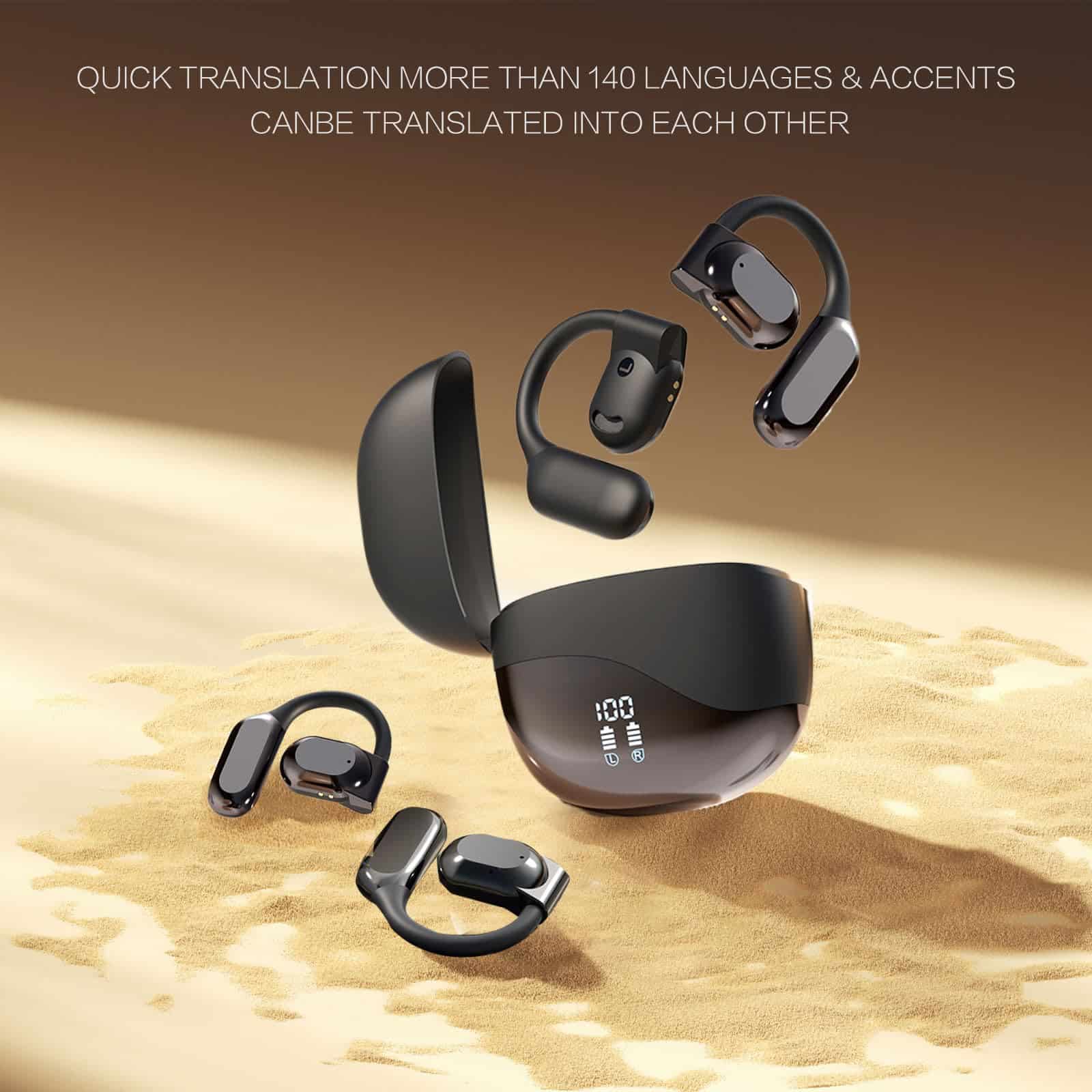 Auriculares de traducción de IA, Bluetooth inalámbricos 3 - Imagen 4