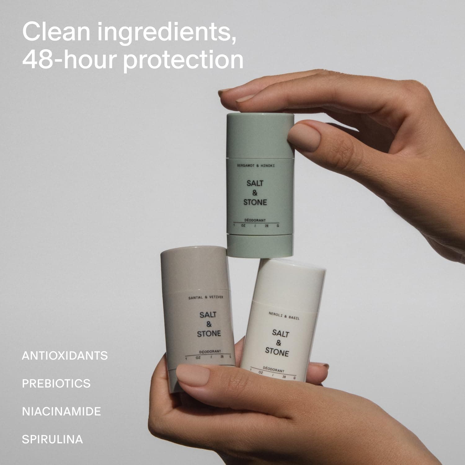 Desodorante SALT & STONE | Desodorante Natural Extra Fuerte - Imagen 4