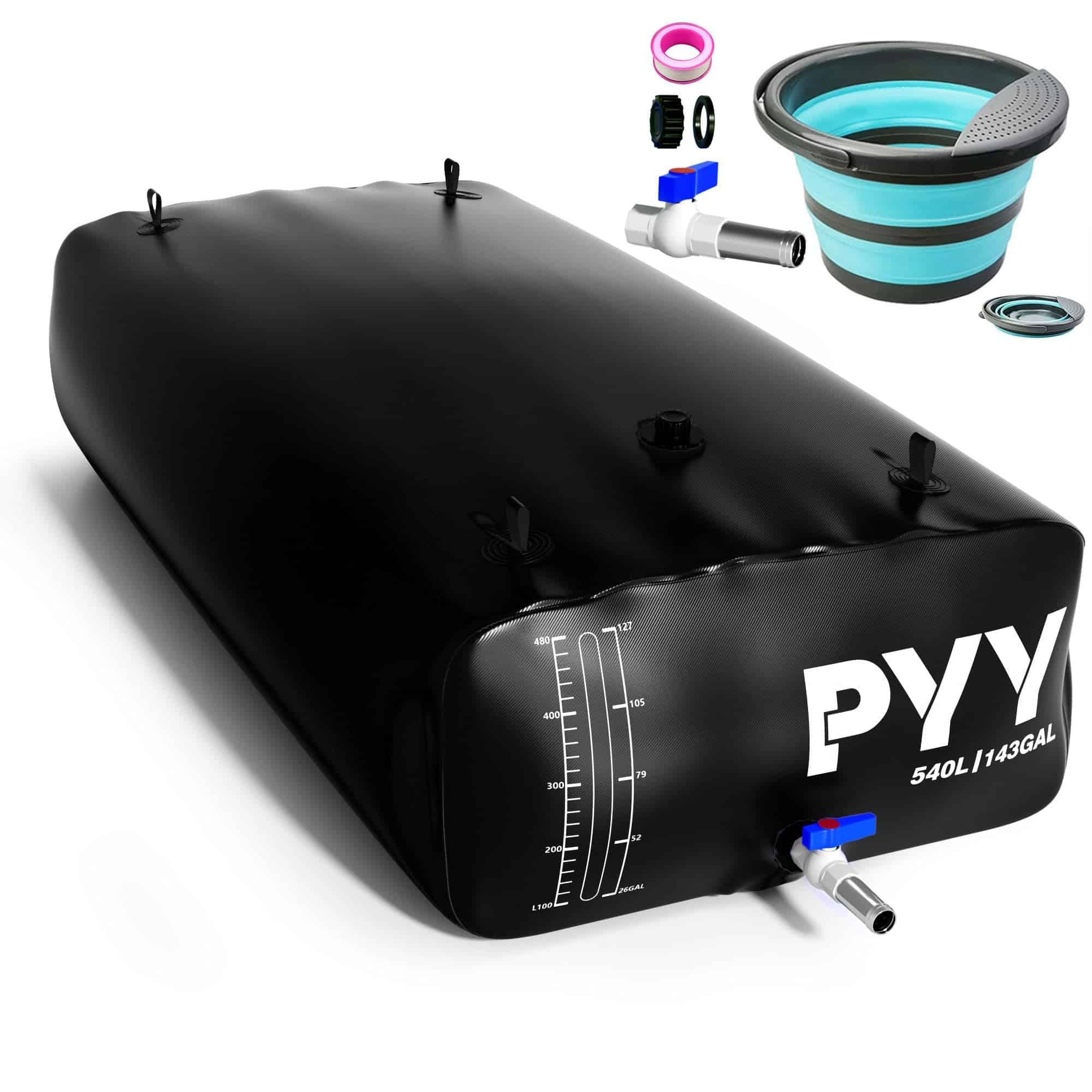 Tanque de Agua Portátil de 143 Galones PYY para Cama de