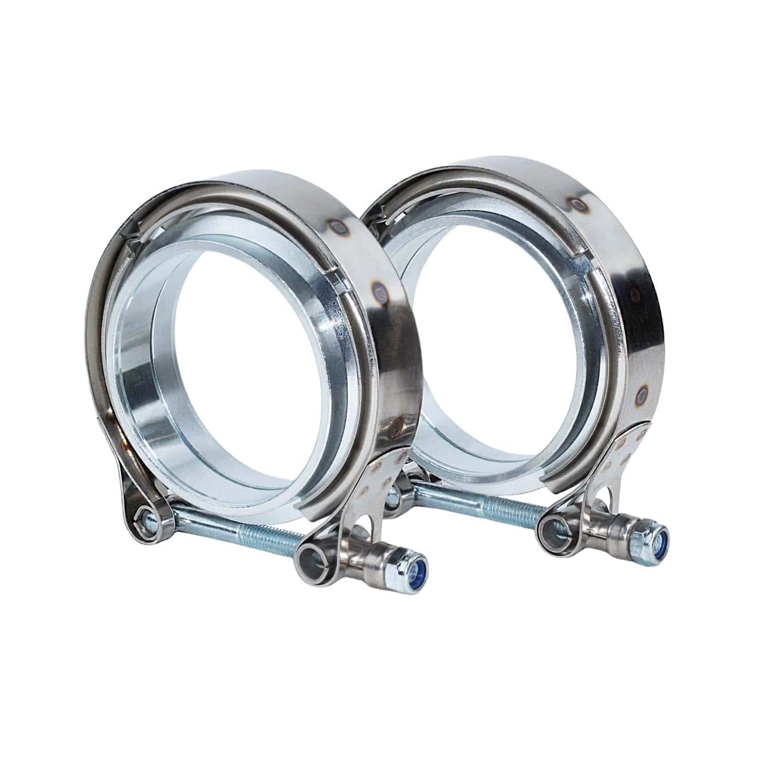 Abrazadera en V de 3.5 Pulgadas con Brida Macho Hembra de