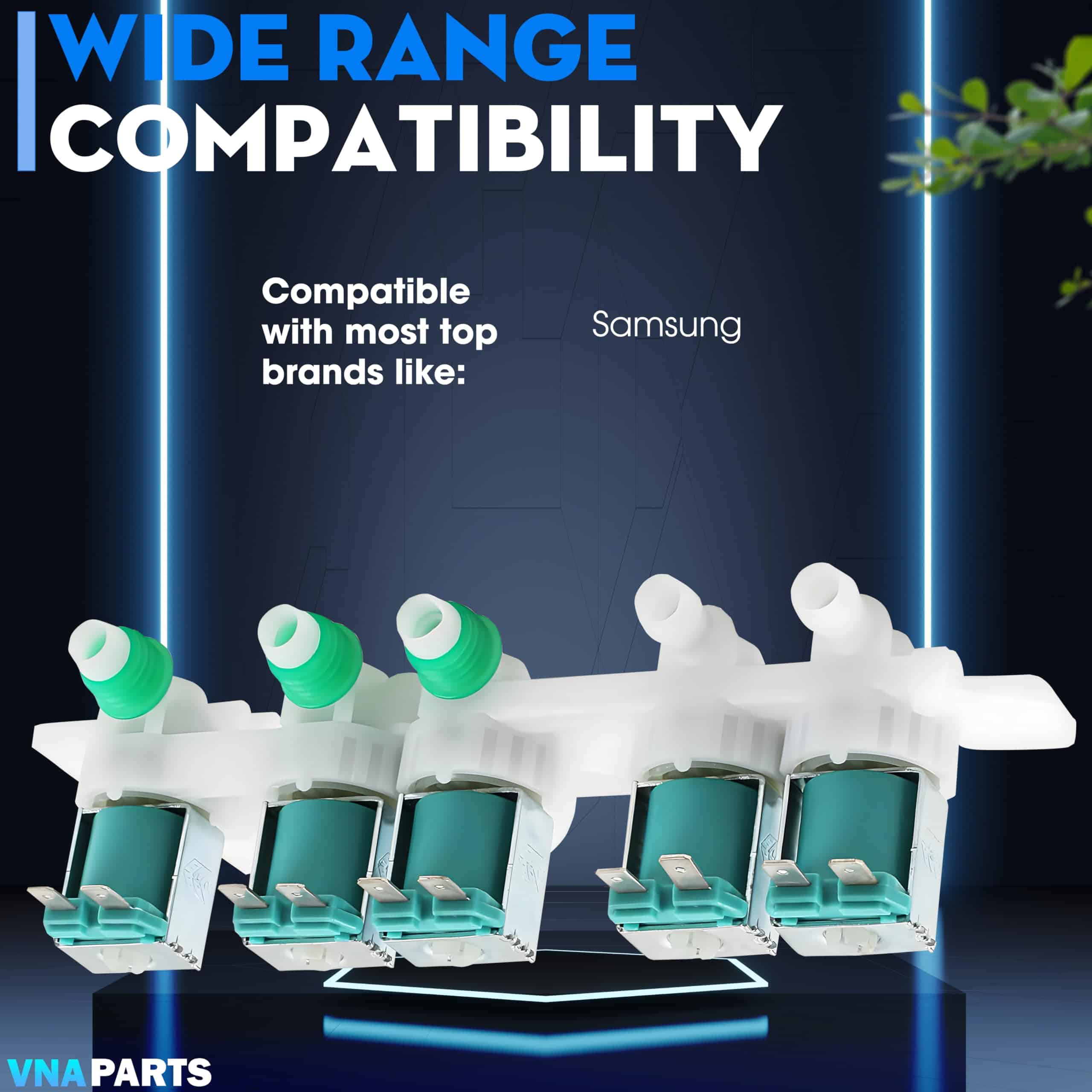 Válvula de entrada de agua para lavadora Reemplaza - Imagen 8