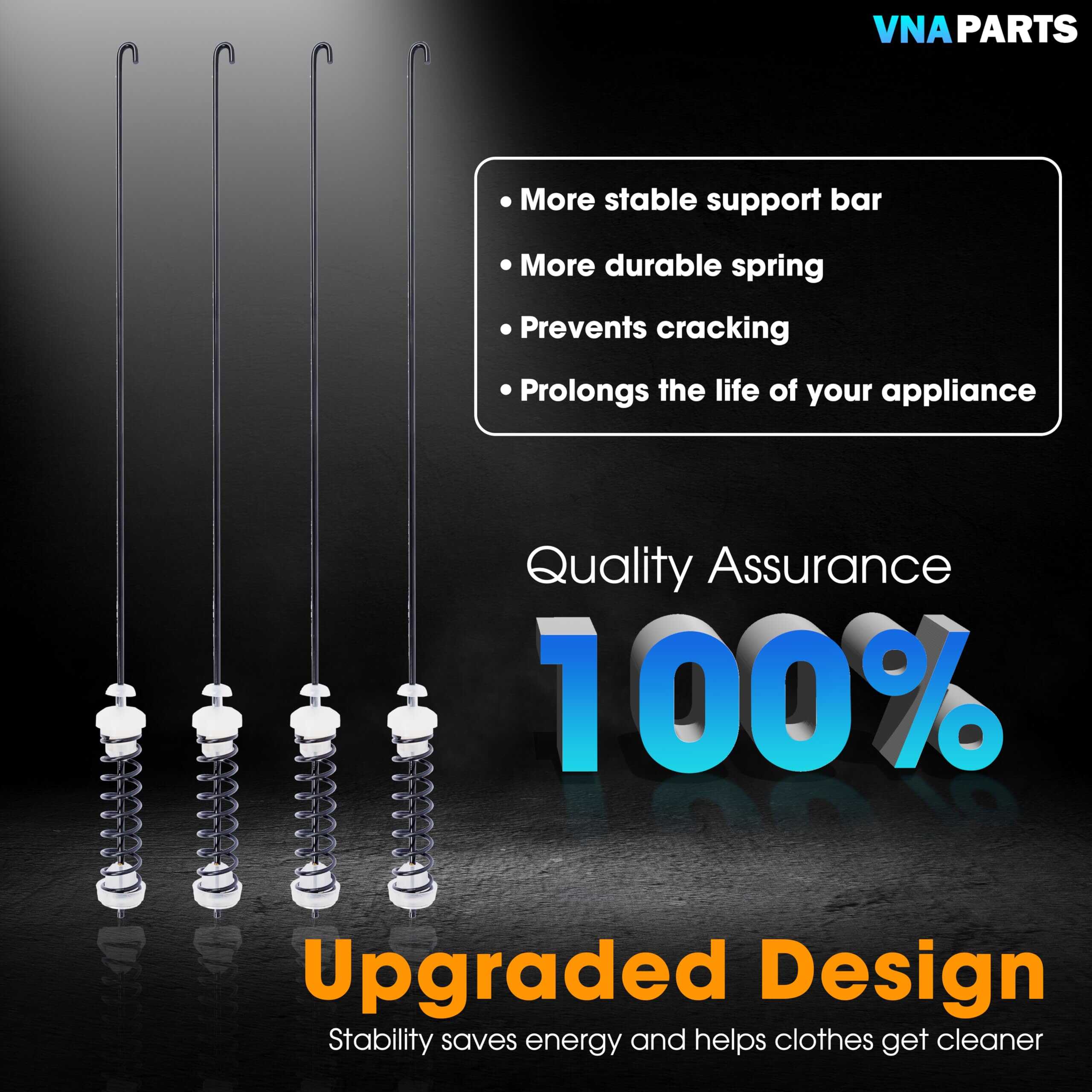 Kit de Varillas de Suspensión para Lavadora Whirlpool - Imagen 4