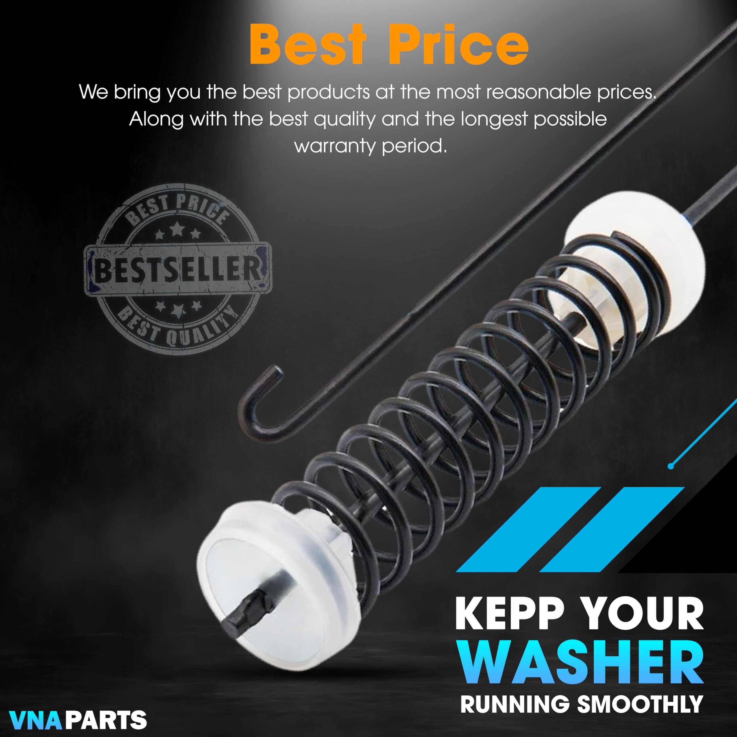 Kit de Varillas de Suspensión para Lavadora Whirlpool - Imagen 9