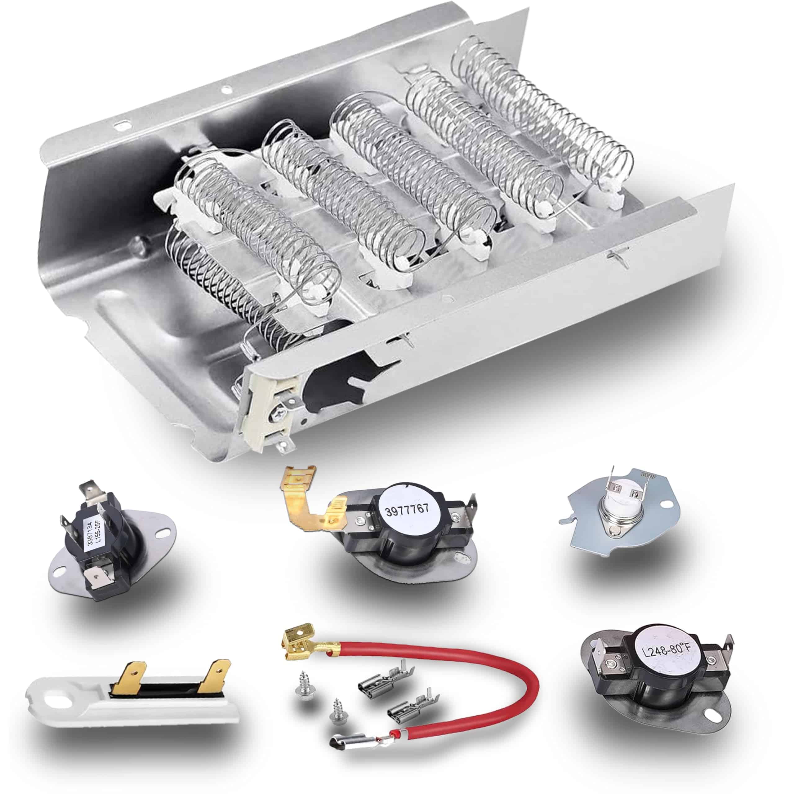 Elemento Calefactor para Secadora Whirlpool WED4815EW1