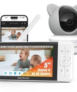 iFamily Smart Video Baby Monitor con APP y Cámara de Video,