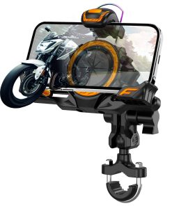 QYZFXXSF Soporte para Teléfono de Motocicleta y Bicicleta -