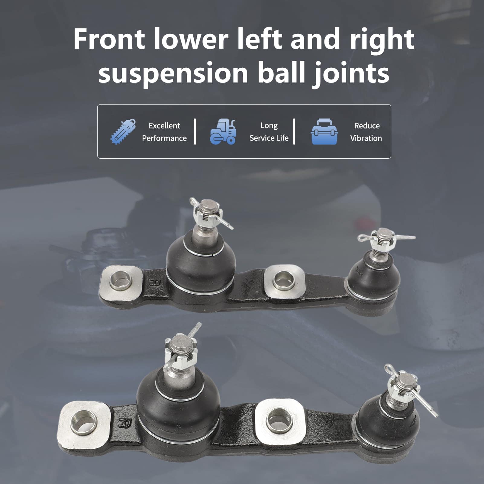 2 Piezas Junta de suspensión de bola delantera inferior - Imagen 7