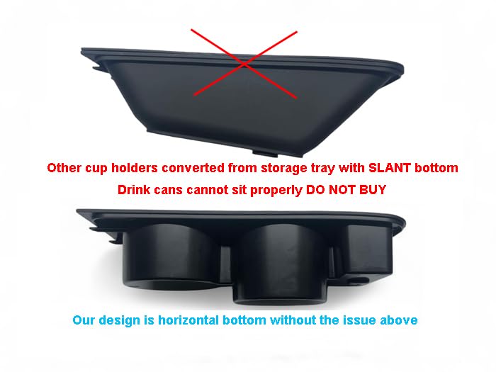 Portavasos de consola central Ssrracing NO 3DP para Porsche - Imagen 6