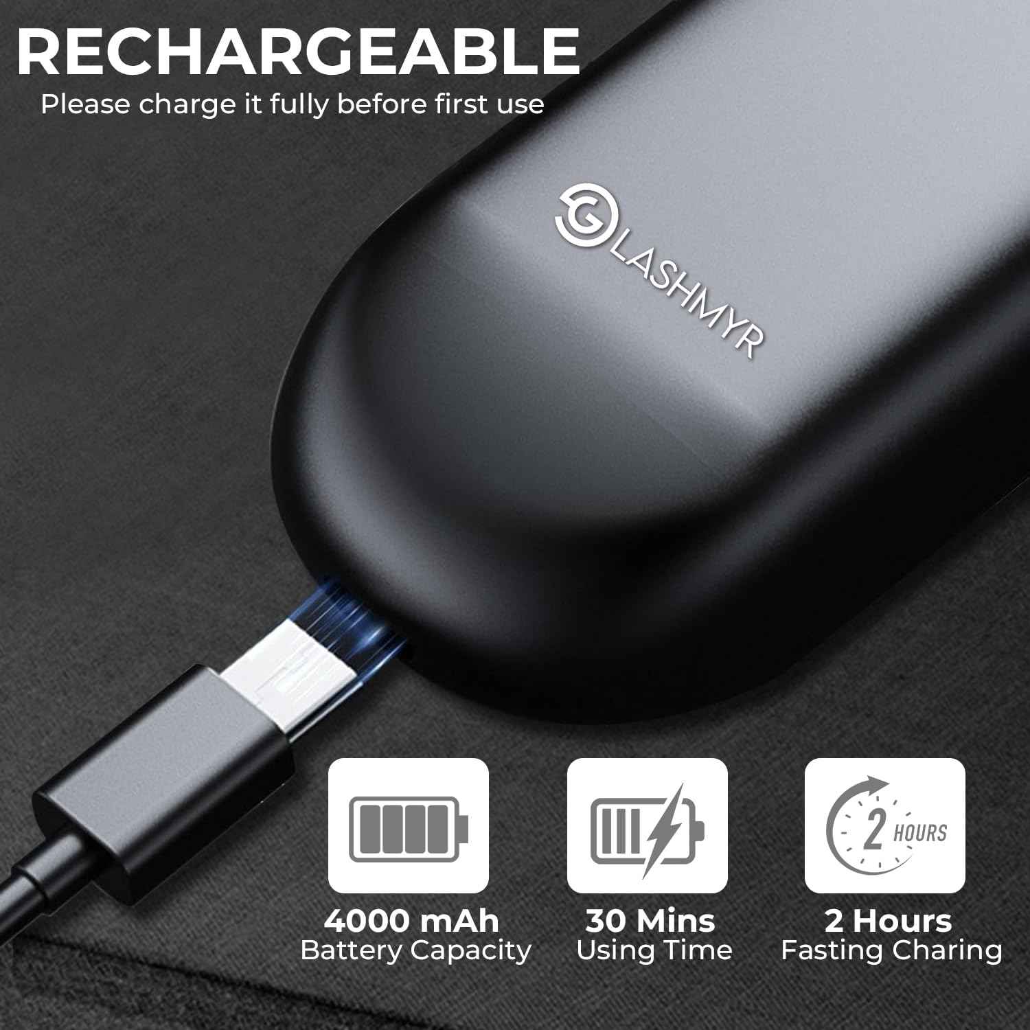 Cepillo Alisador Inalámbrico, Peine Alisador de Viaje - Imagen 5