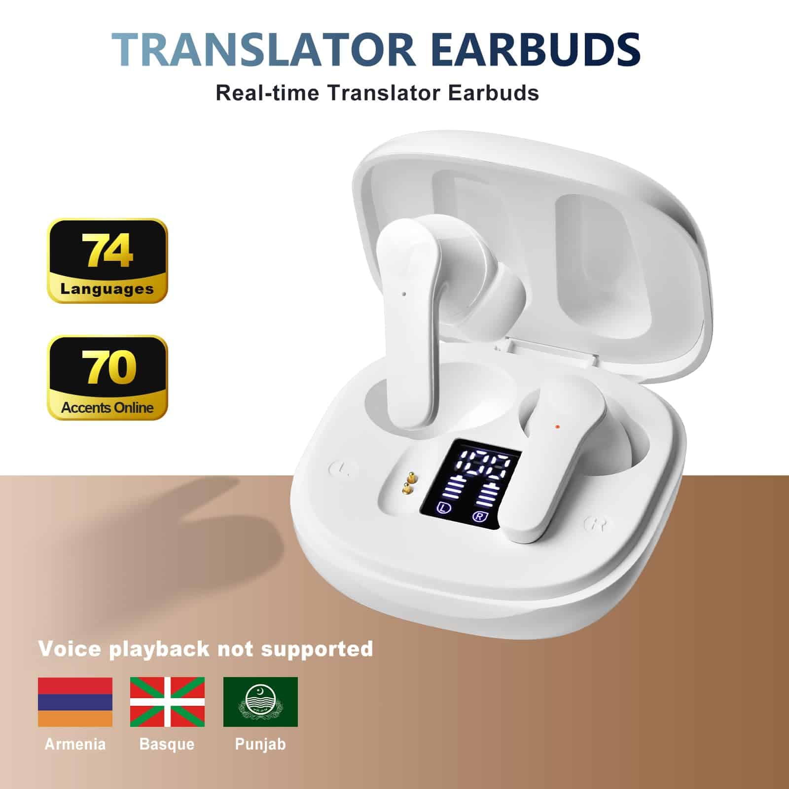 Auriculares de Traducción en Tiempo Real con Conexión - Imagen 3
