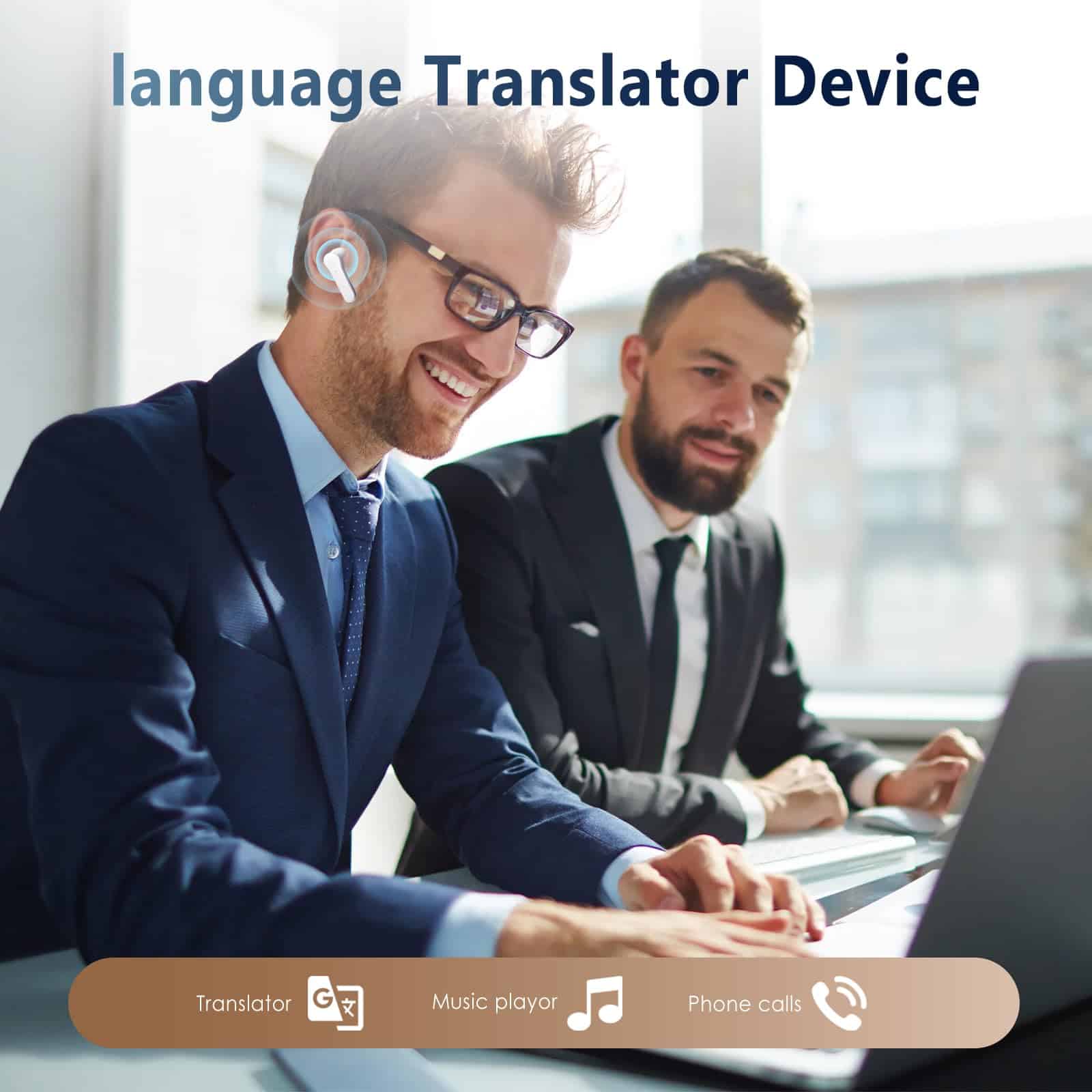 Auriculares de Traducción en Tiempo Real con Conexión - Imagen 4