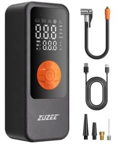 Inflador de neumáticos ZUZEE, Compresor de aire portátil,
