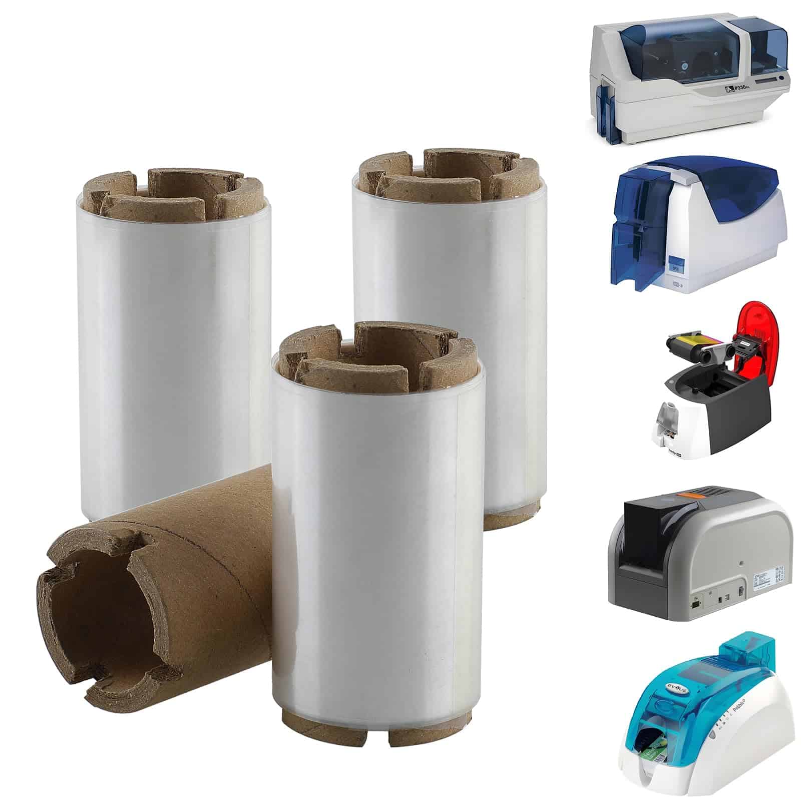 Ribbon de Color UV 2.36�� x 295�, 1 Rollo, Gcore 60mm x 90m