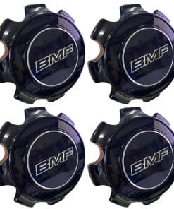 Tapa Central del Cubo de la Llanta Gloss Black BMFCC01 4PCS
