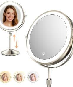 Espejo de Maquillaje Profesional Iluminado de 8.7in -