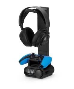 Soporte para auriculares y controlador de juegos BRAINWAVZ