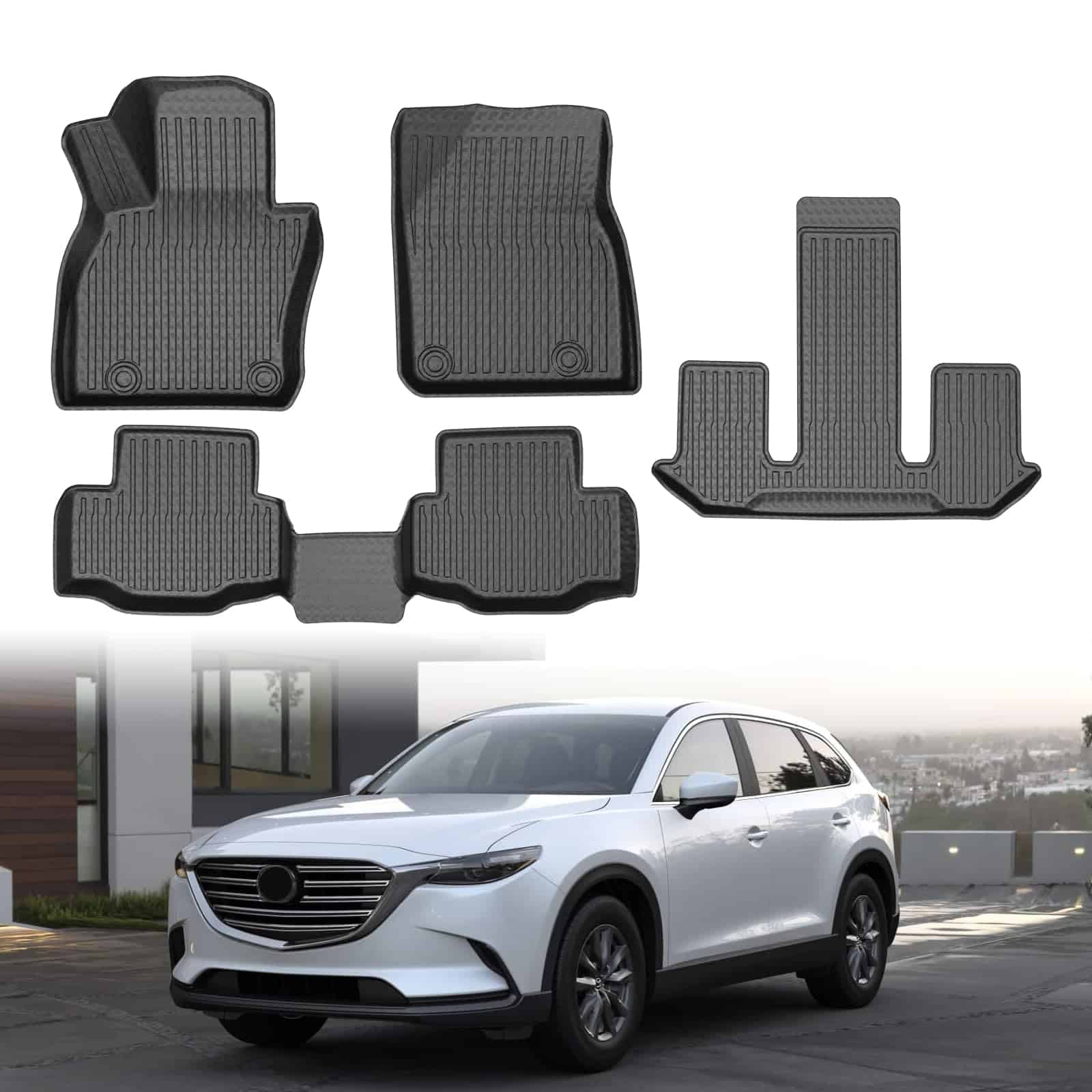 Tapetes Mixsuper para Mazda CX-90/CX90 PHEV 2024