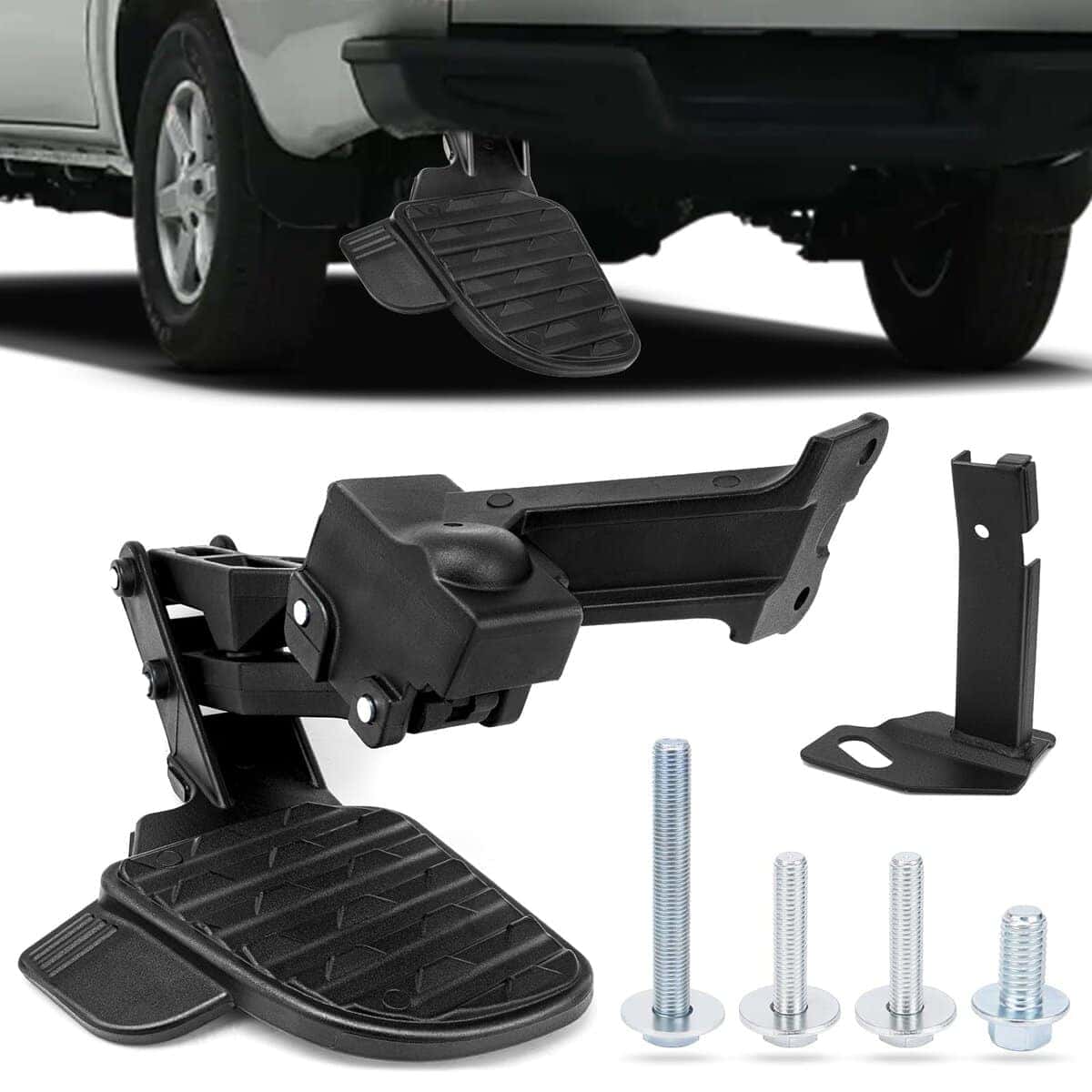 Paso de cama trasera retráctil compatible con Dodge Ram