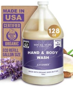 SoCal Suds & Company 128oz Jabón Corporal y de Manos