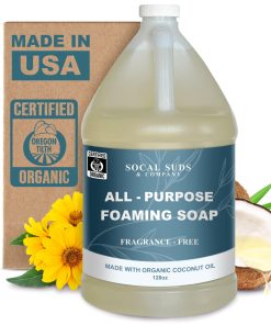 SoCal Suds & Company 128oz Jabón de Espuma Orgánico