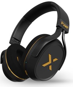 BlueAnt Pump X - Audífonos de Gimnasio -Negro | Dorado