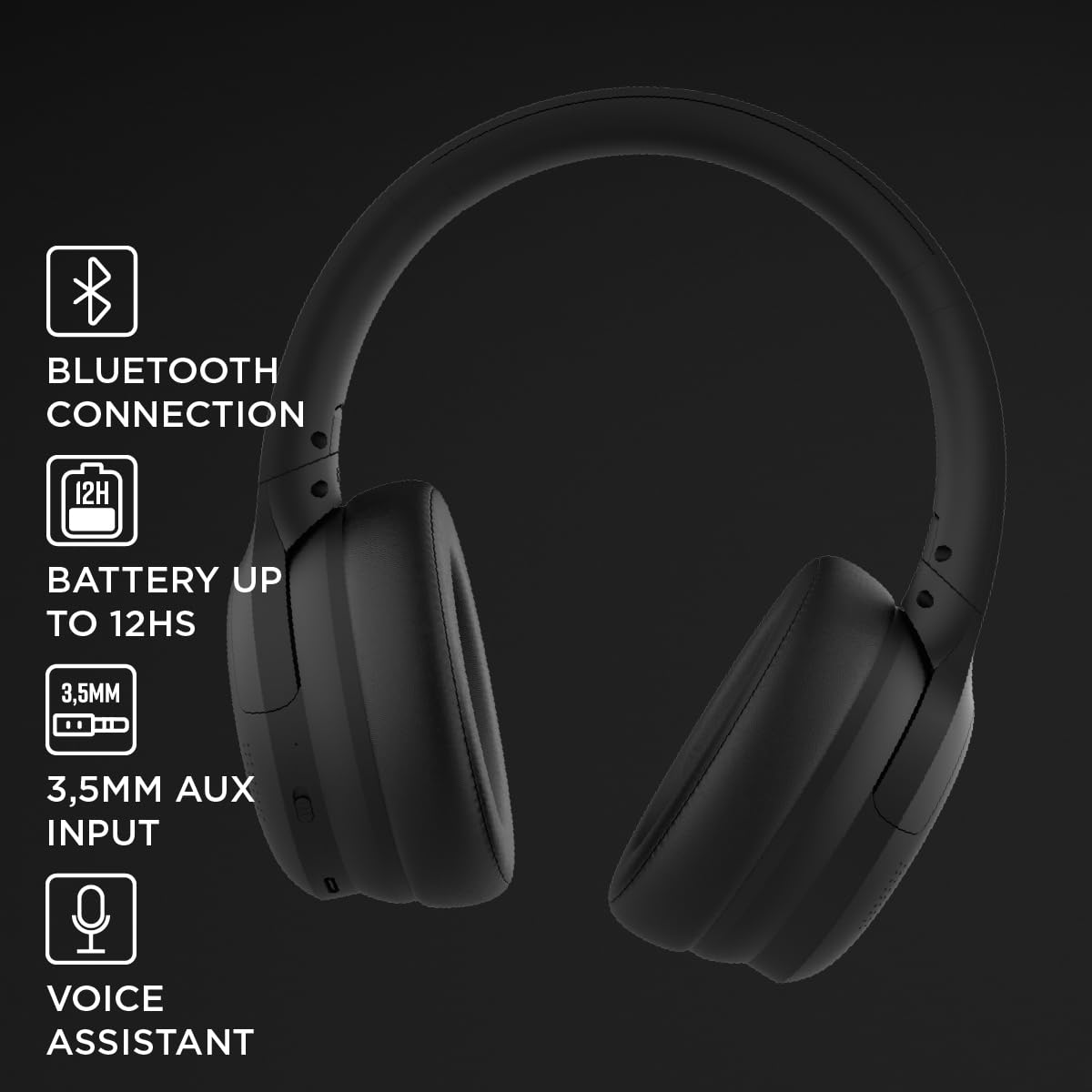 Audífonos Inalámbricos Stromberg Quiet ANC Bluetooth, - Imagen 7