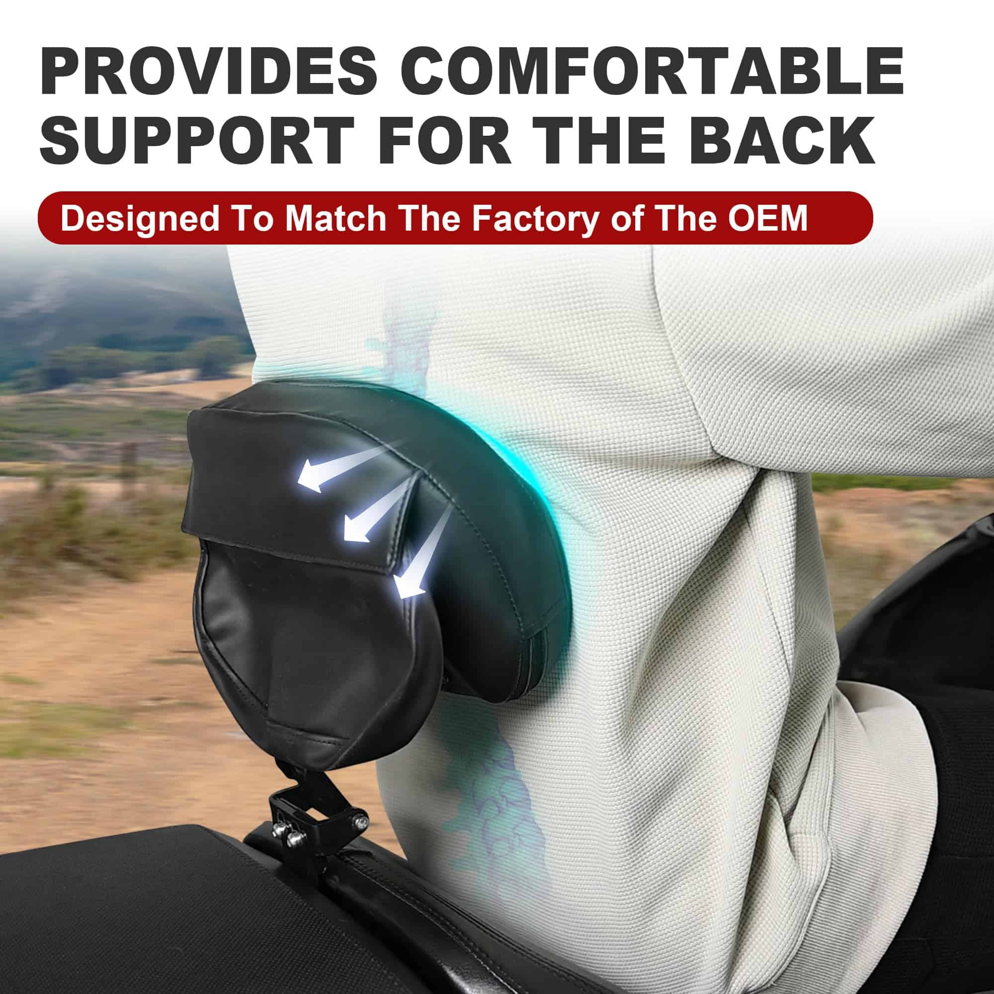 Kit de montaje de respaldo ajustable para el conductor con - Imagen 7