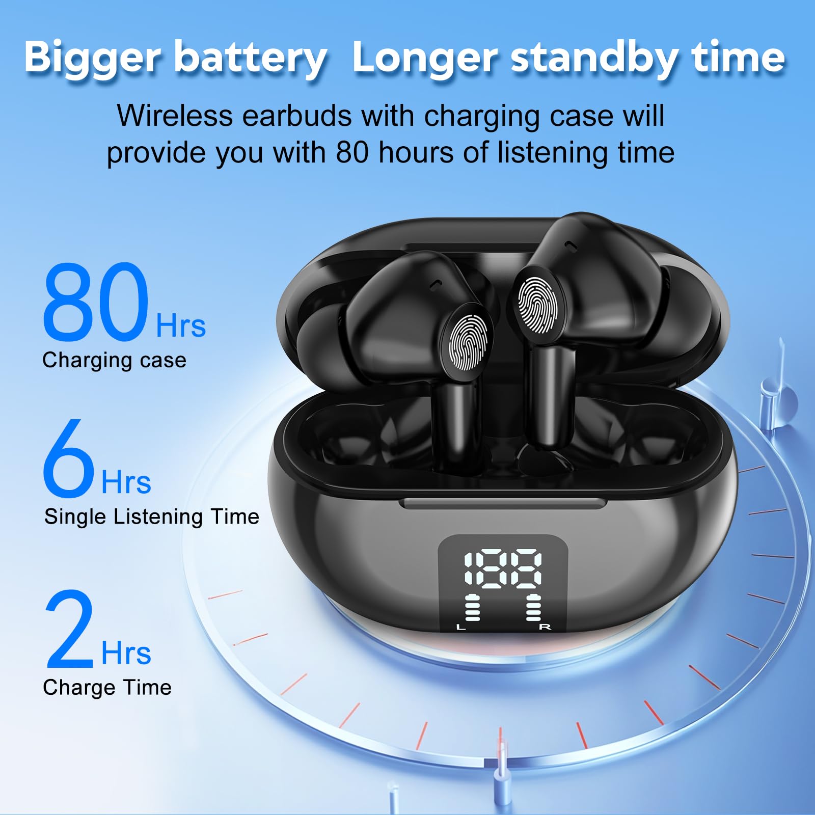 Audífonos de Traducción HTPREC, Audífonos Inalámbricos Con - Imagen 6