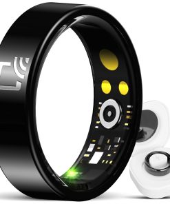 Anillo Inteligente Hugrow para Hombres y -Negro