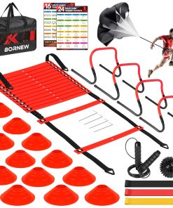 Set de Equipos de Entrenamiento de Agilidad - -Rojo