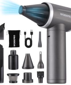 WORKPRO 12V Electric Air Duster-120,000RPM Súper Potente