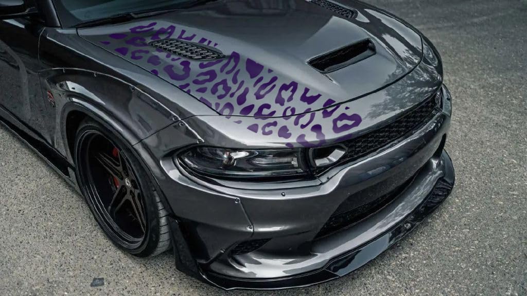 Calcomanía de vinilo de leopardo y guepardo para capó de - Imagen 4