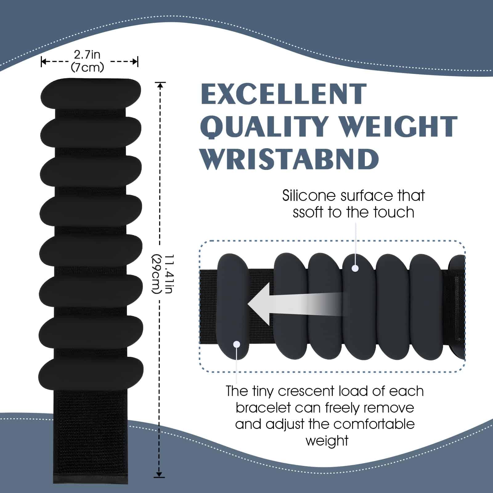 Pesas de Muñeca, Pesas de Muñeca y Tobillo para Mujeres y - Imagen 3