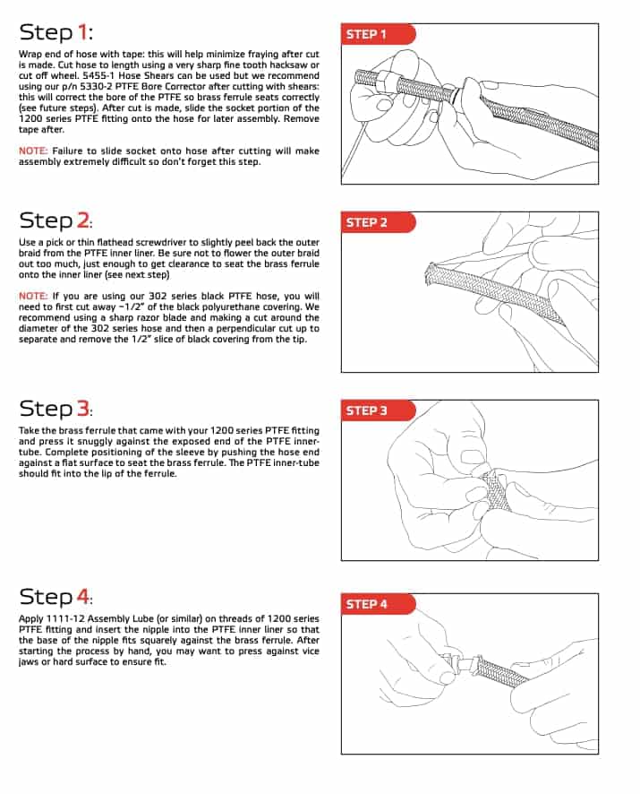 Kit de Mangueras Redhorse Performance 1200 Series Bundle - Imagen 7