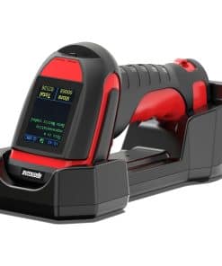 Escáner de códigos de barras industrial 2D Symcode con base