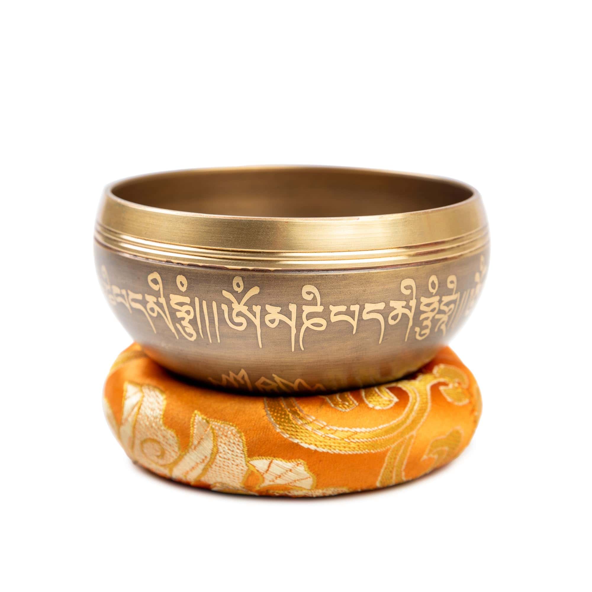 Set de Cuenco Tibetano de Latón - Grado Máster de Sanación - Imagen 4